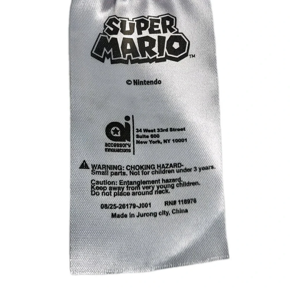 Nintendo Super Mario Red Winter Beanie Hat w/ Ear Flaps & Pom Pom – One Size NWT